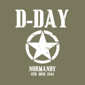 Normandy Landings Anniversary Coaster