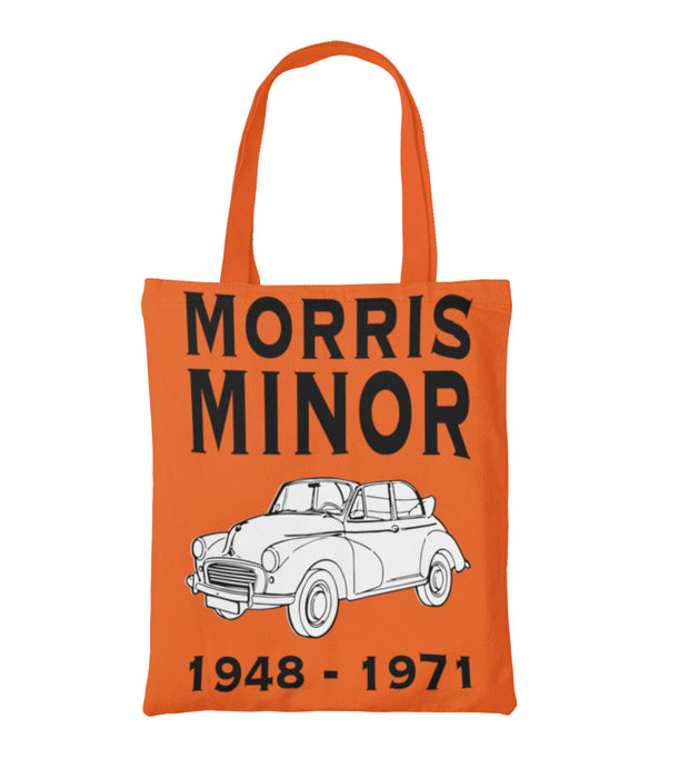 Morris Minor Classic Car Canvas Tote Bag