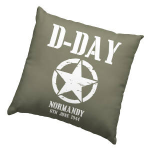 Normandy Landings Anniversary Cushion
