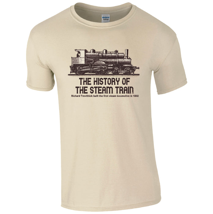 The History of Steam Trains T-Shirt