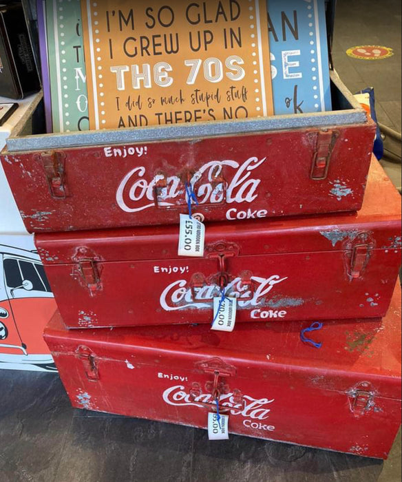 Vintage Coca Cola Trunks