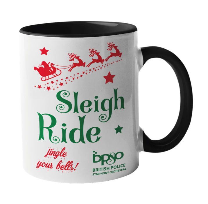 British Police Symphony Orchestra Sleigh Ride Mug