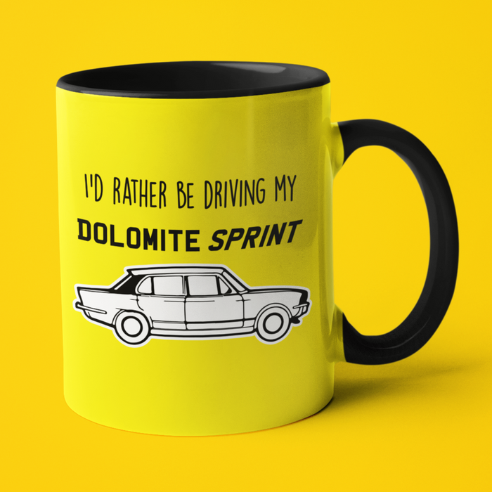 I’d rather be driving my Dolomite Sprint Mug