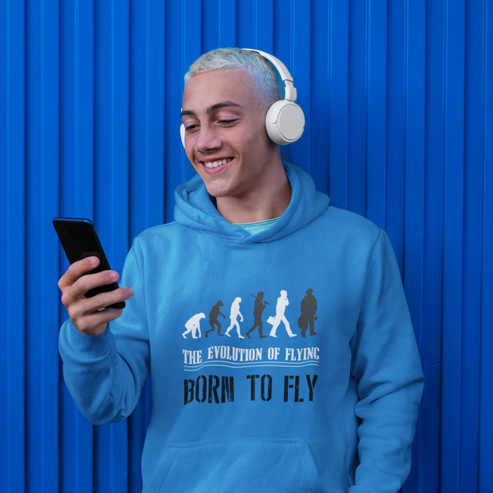 The Evolution of Flying, Born To Fly Hoodie