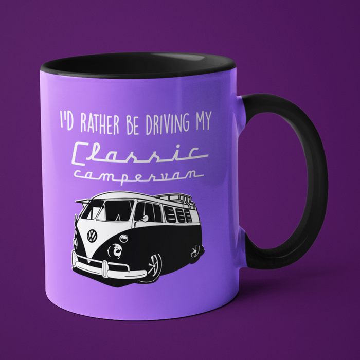 I’d rather be driving my Classic Camper van  Mug