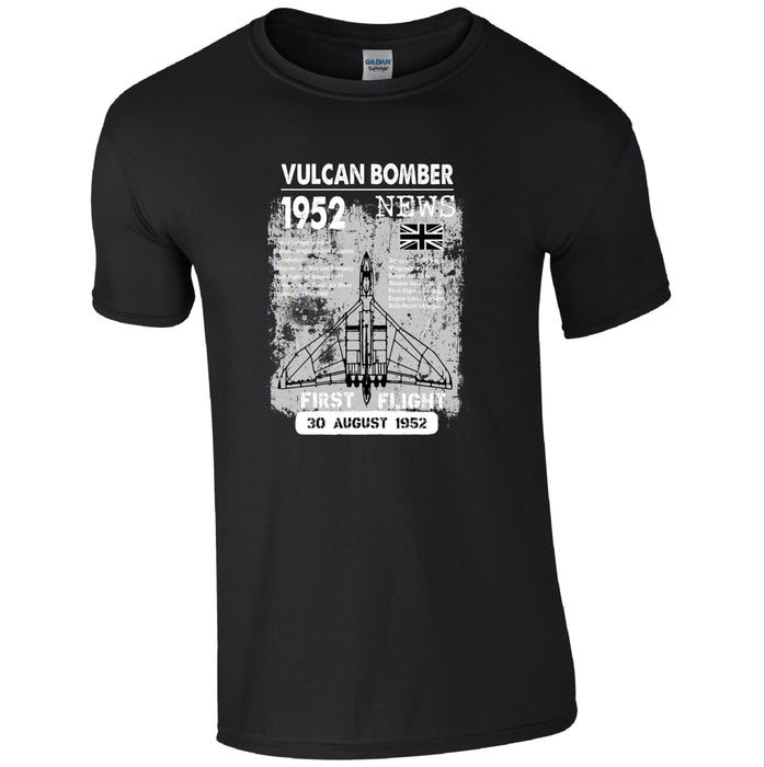 Vulcan Bomber News T-shirt