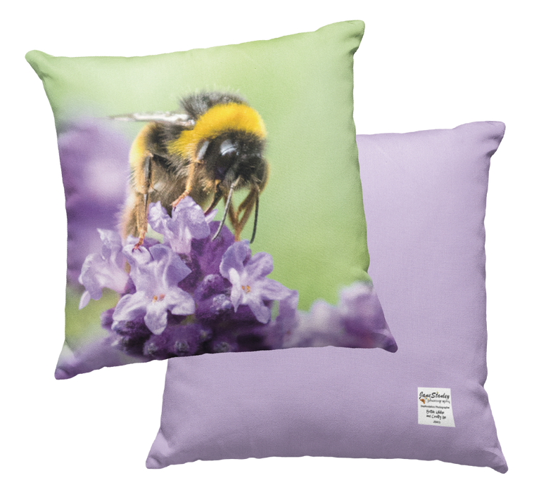 Jane Stanley's Bee Loving Lavender Cushion