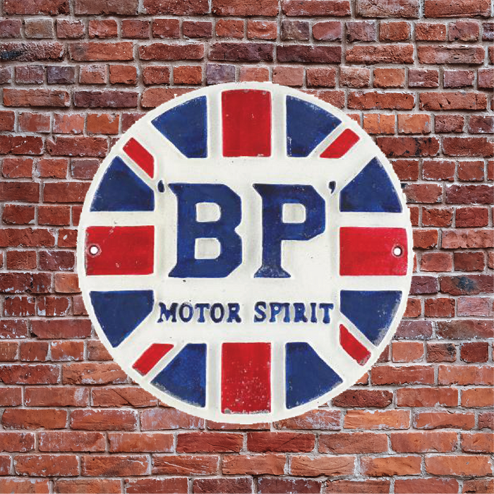 BP Motor Spirit Wall Plaque
