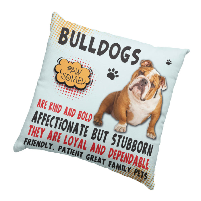 Bulldog Cushion
