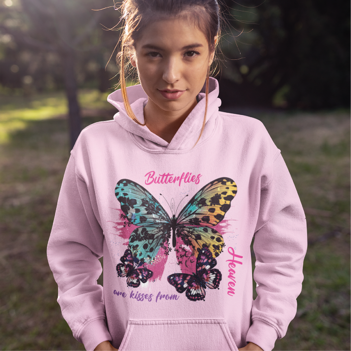 Butterflies are kisses from heaven Hoodie