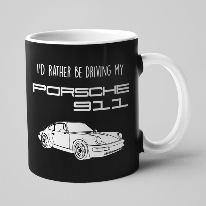 I’d rather be driving my Porsche 911 Mug