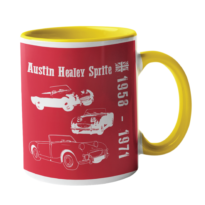 Austin Healey Sprite Classic Car Mug