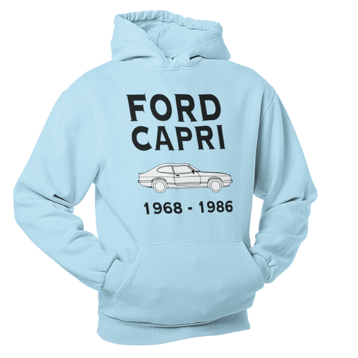 Ford Capri Classic Car Hoodie