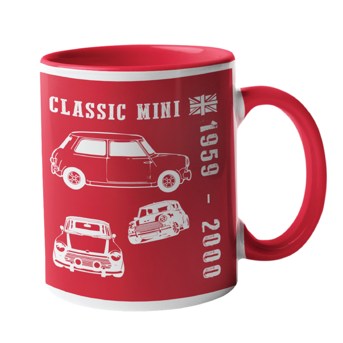 Classic Mini, Classic Car Mug