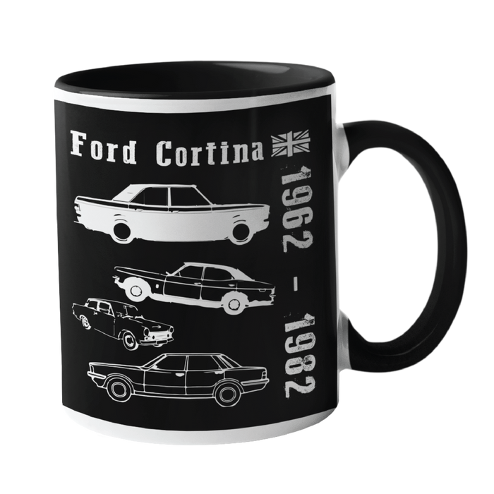 Ford Cortina, Classic Car Mug