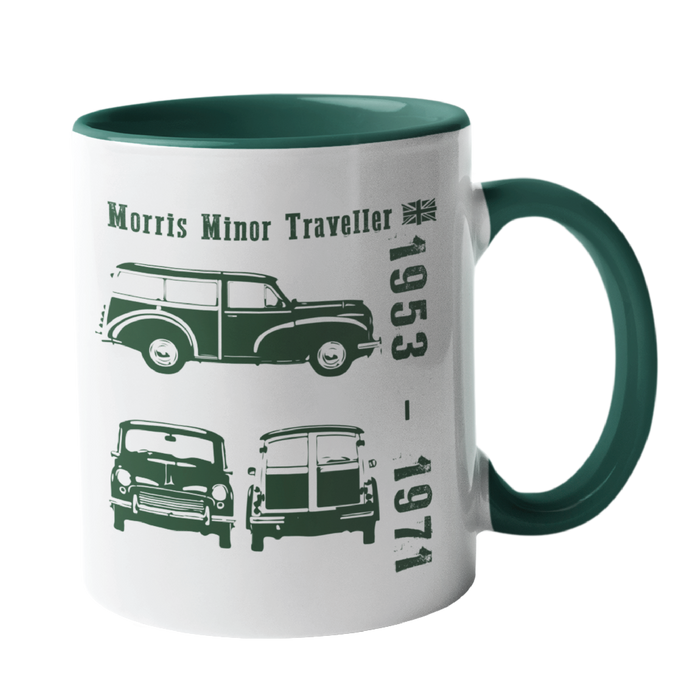 Morris Minor Traveller, Classic Car Mug