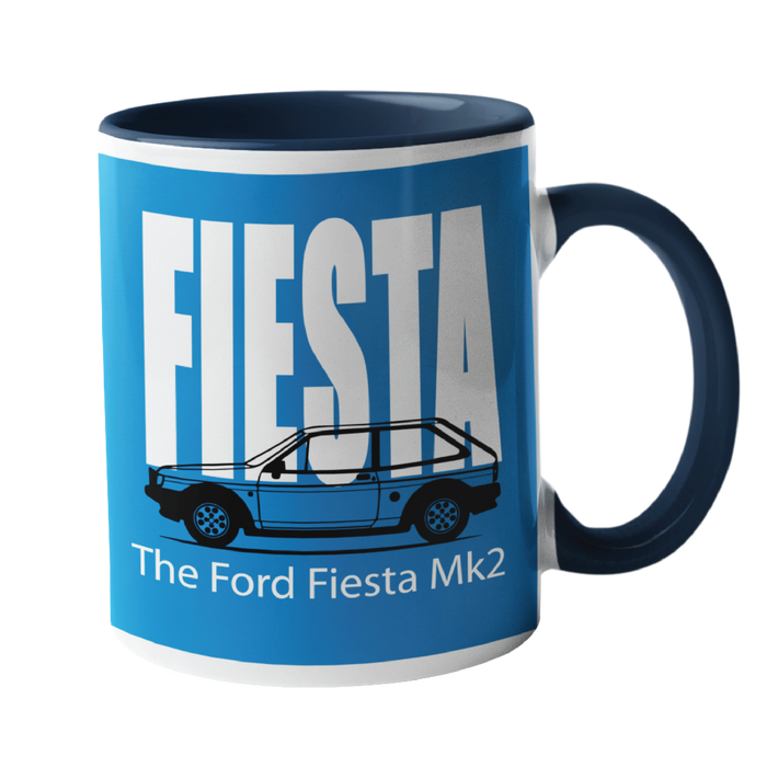 Ford Fiesta, Classic Car Mug