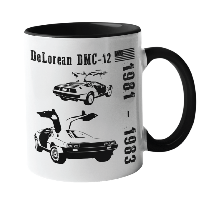 DeLorean DMC-12 Classic Car Mug