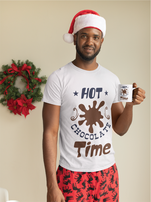 Hot Chocolate Time Christmas T-shirt
