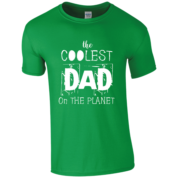 G2HO Designs The Coolest Dad on the Planet T-Shirt