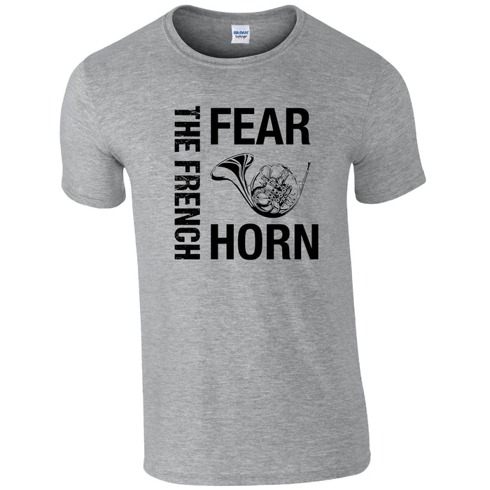 Fear the French Horn Music T-Shirt