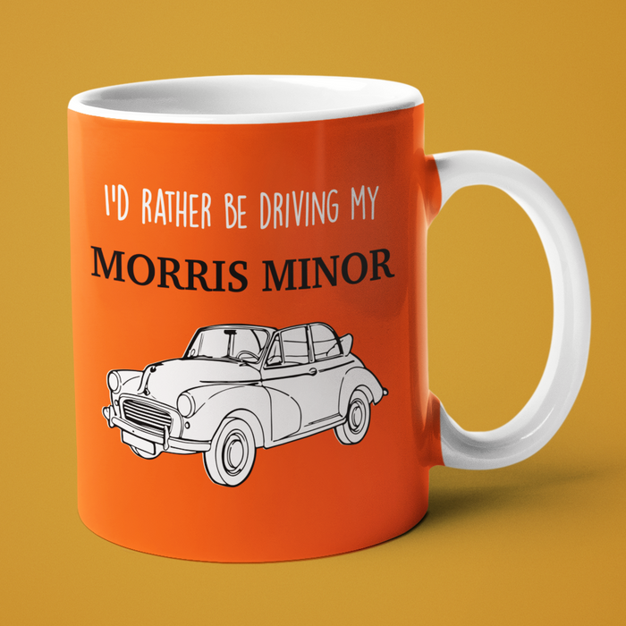 I’d rather be driving my Morris Minor Mug