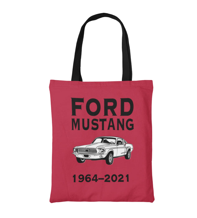 Ford Mustang Classic Car Cotton Tote Bag