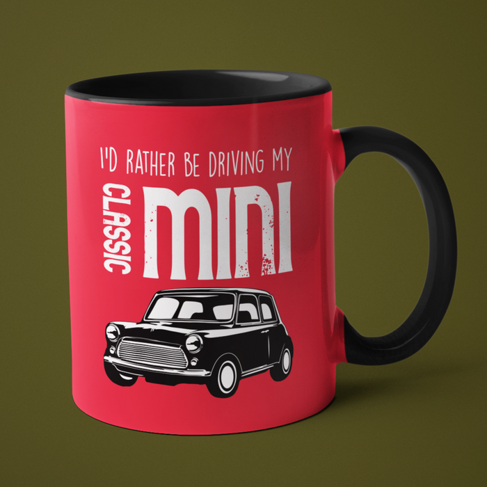 I’d rather be driving my Classic Mini Mug