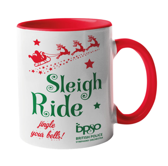 British Police Symphony Orchestra Sleigh Ride Mug