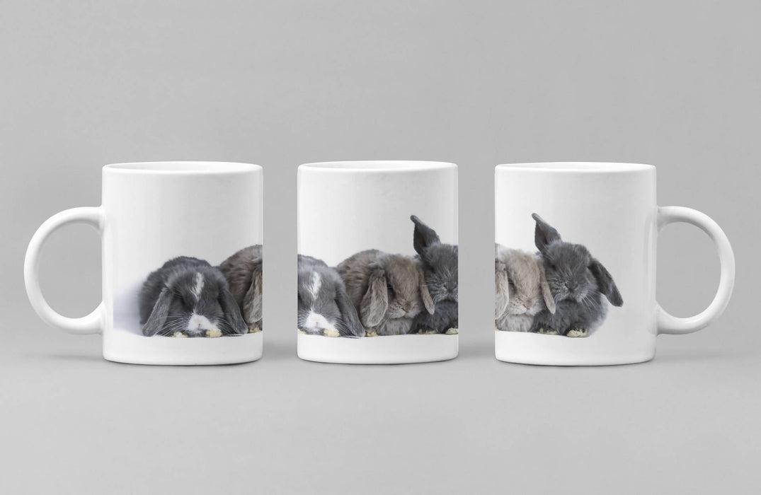 Three Bunnies Mug