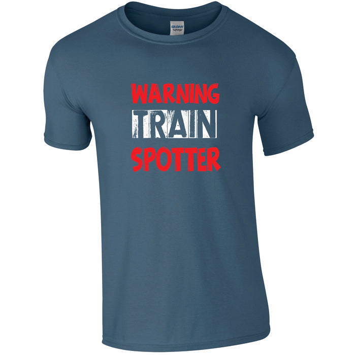 Train Spotter, The History of Trains T-Shirt