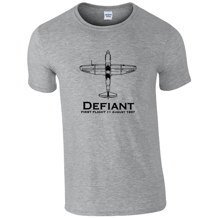 First Flight Defiant History T-Shirt