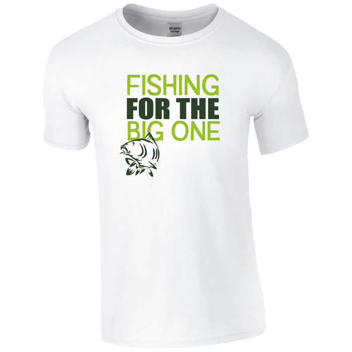 Fishing for the big one, Fishing Humour T-shirt