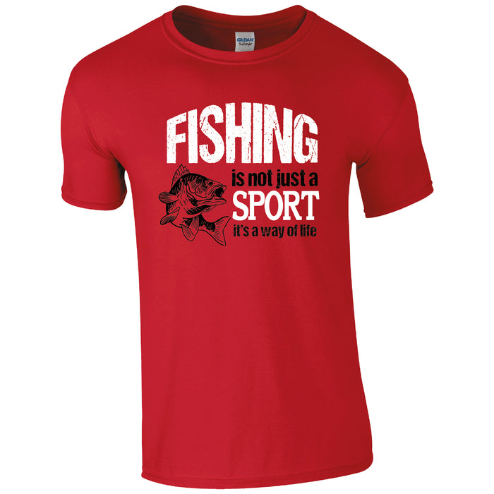 Fishing is not just a sport, it's a way of life, Fishing Humour T-shirt