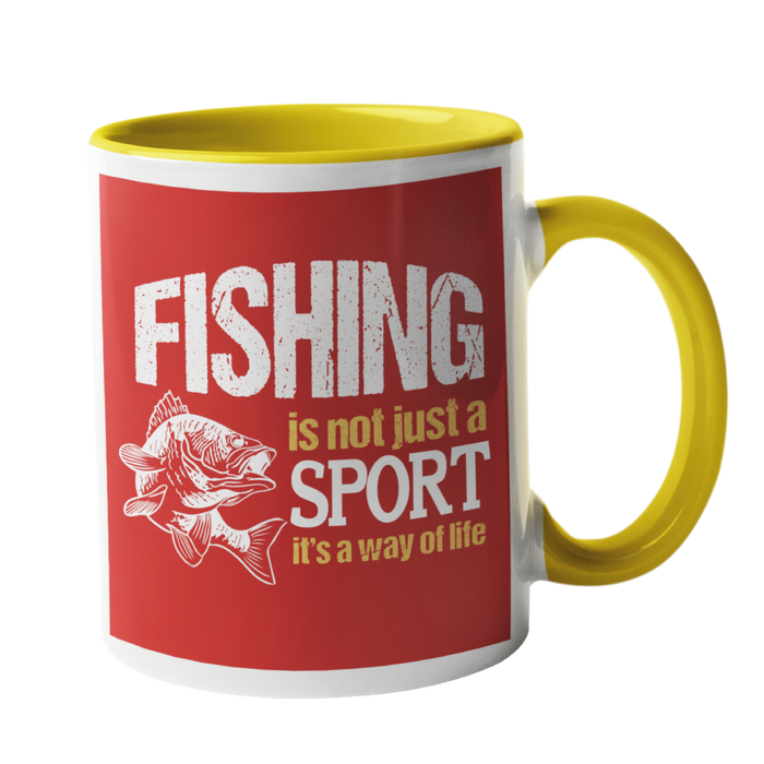 Fishing is not just a sport, its a way of life, Fishing Humour Mug