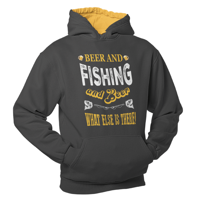 Beer and Fishing, What else is there.  Fishing Humour Hoodie
