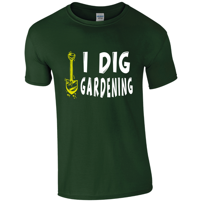 I Dig Gardening, Gardening Humour T-shirt