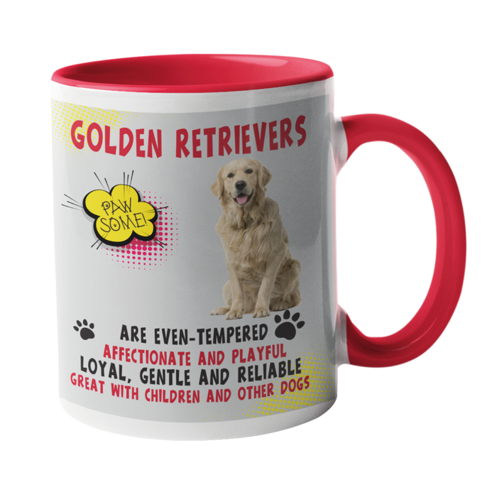 Golden Retrievers Dog Breed Mug