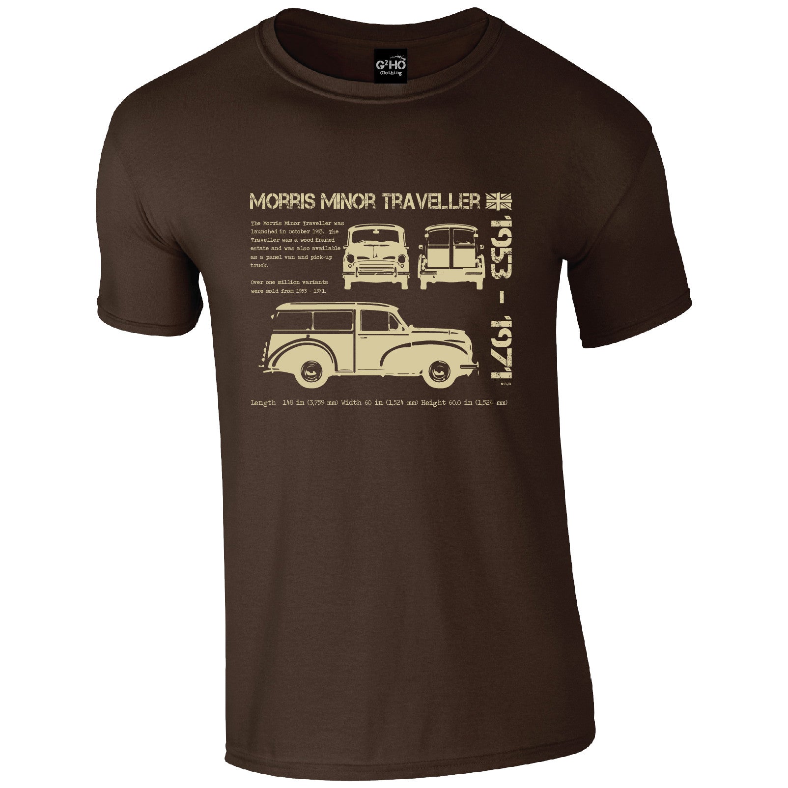 morris minor t shirts