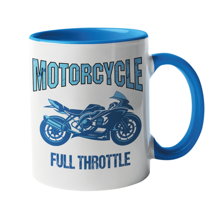 Full Throttle Motorbike Mug