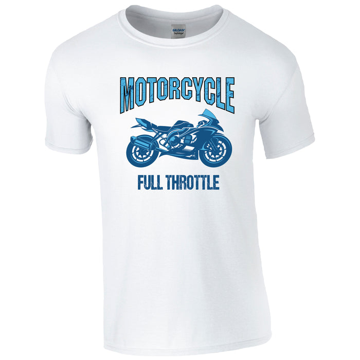 Full Throttle Motorcycle T-Shirt