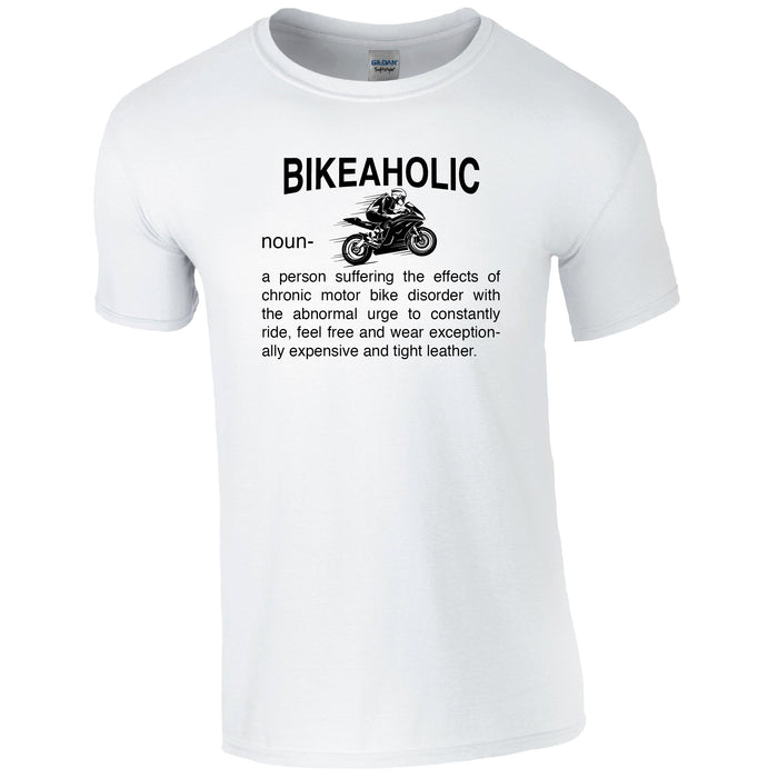 Bikeaholic Motorcycle T-shirt