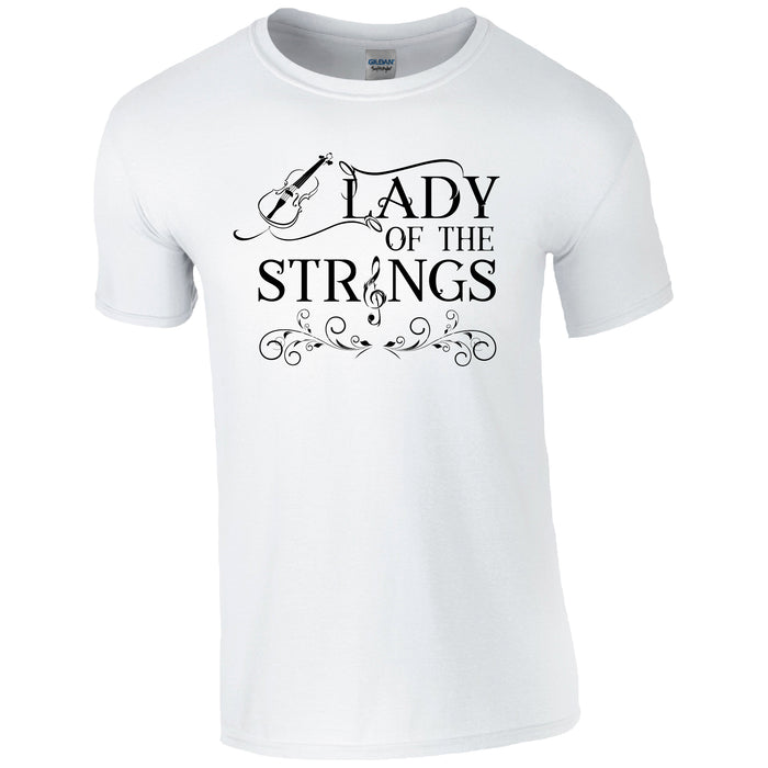 Lady of the Strings Music T-Shirt