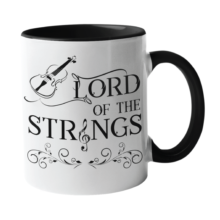 Lord of the Strings Music Mug