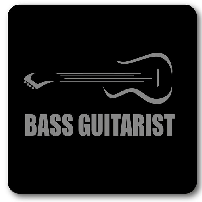 Bass Guitar Music coaster