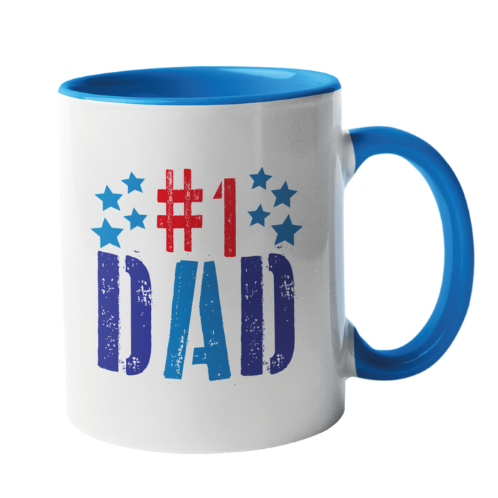 Number 1 DAD Mug