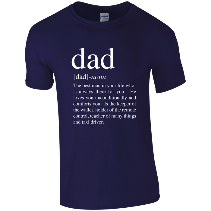 G2HO Designs Fathers Day Noun Dad T-shirt