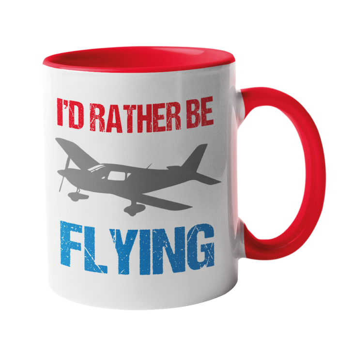 I'd Rather Be Flying Mug