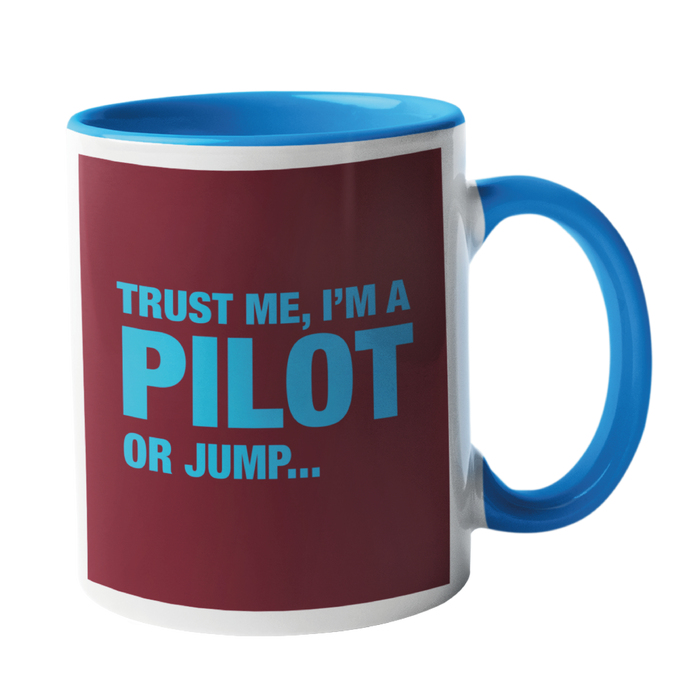 Trust me l'm a Pilot Humour Mug
