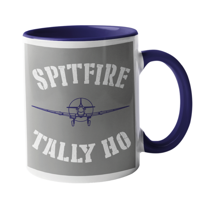 Spitfire Tally Ho, Pilot Humour Mug